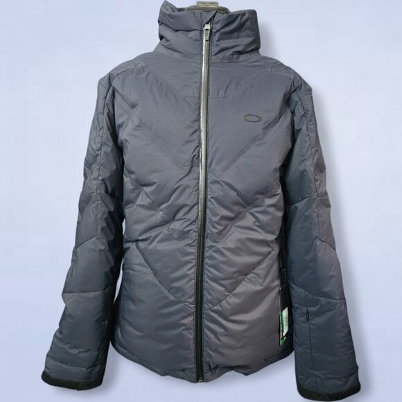 Oakley Snow Down 2L Black Down Women's Jacket - Size Large - Picture 2 of 10
